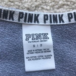 PINK Sweaters - Victoria’s Secret PINK Sweatshirt + Shorts - Small PINK Sweaters - Victoria’s Secret PINK Sweatshirt + Shorts - Small
